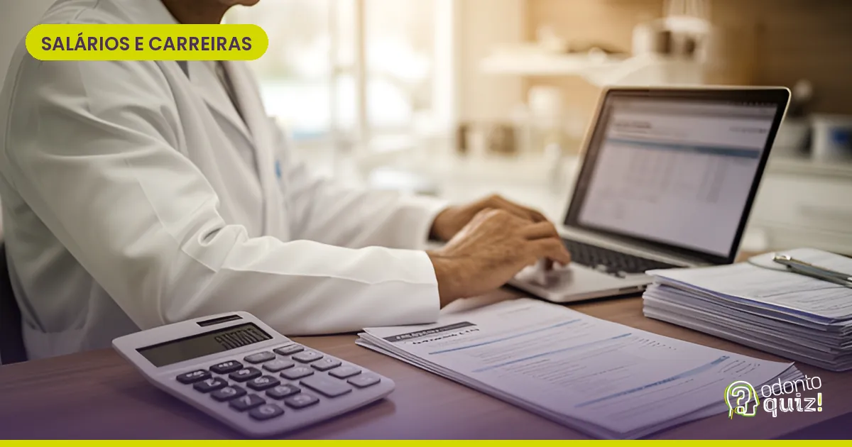 Quanto ganha um cirurgião-dentista em cada regime de trabalho